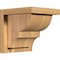 Ekena Millwork Ridgewood Smooth Corbel w/Backplate, Western Red Cedar, 7 1/2"W x 8"D x 8"H COR08X08X08RID01SWR - alternate 1